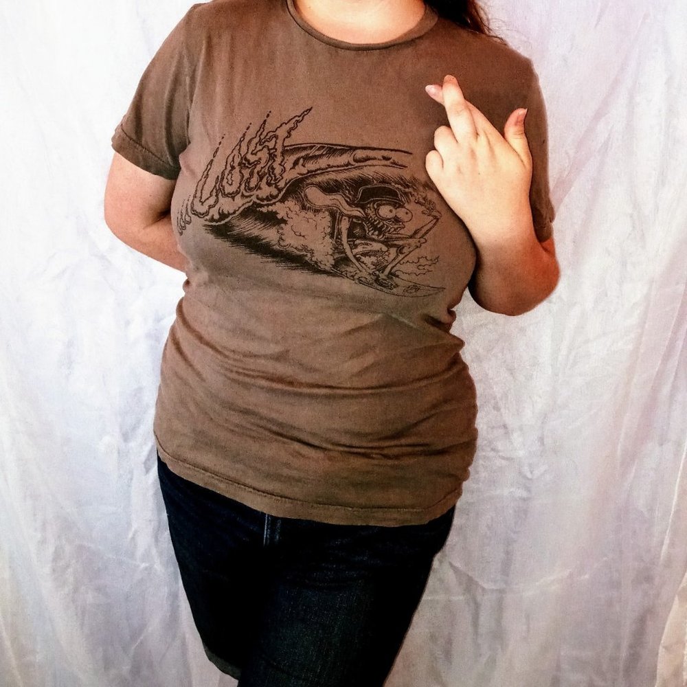 VINTAGE SURFER SKATER SHIRT